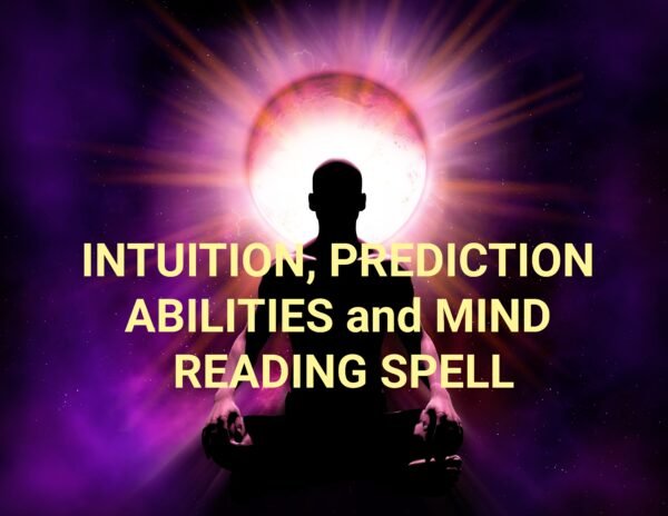SUPREME INTUITION AND MIND READING ENHANCEMENT RITUAL