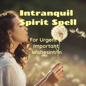 Intranquil Spirit Spell for Urgent & Important Wishes